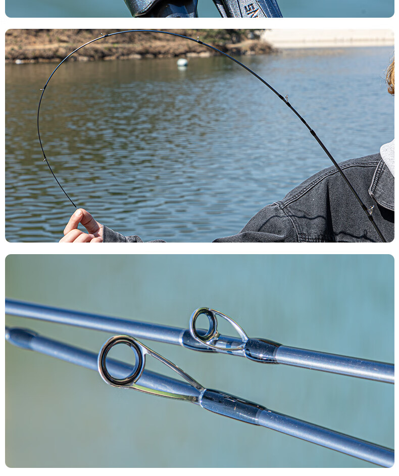 FishingFans XingSu Ultra-Light Micro Maruko Lure Rod UL Super Soft Action Casting Stream Whitebait Fishing Rod 1.68m Straight Handle Rod 2