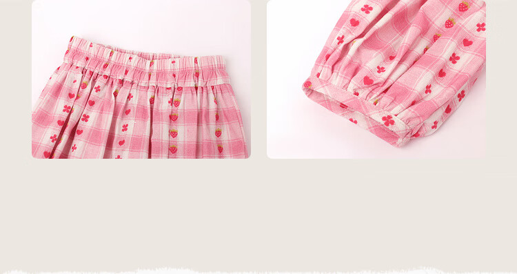 LUSON Baby Girl Pants, 2025 Summer New Stylish All-Over Print Joggers, Infant Mosquito-Proof Trousers 7
