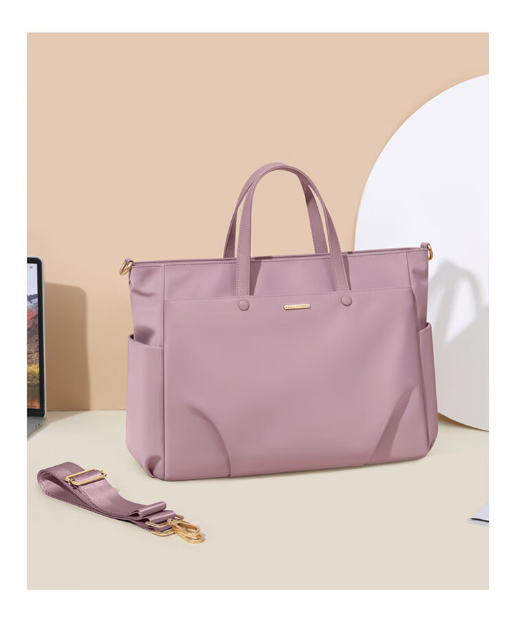 GOLF Laptop Bag for Women, 14/15.6 Inch Handheld Notebook Bag, Huawei Apple Business Briefcase, Shoulder Crossbody Bag 29