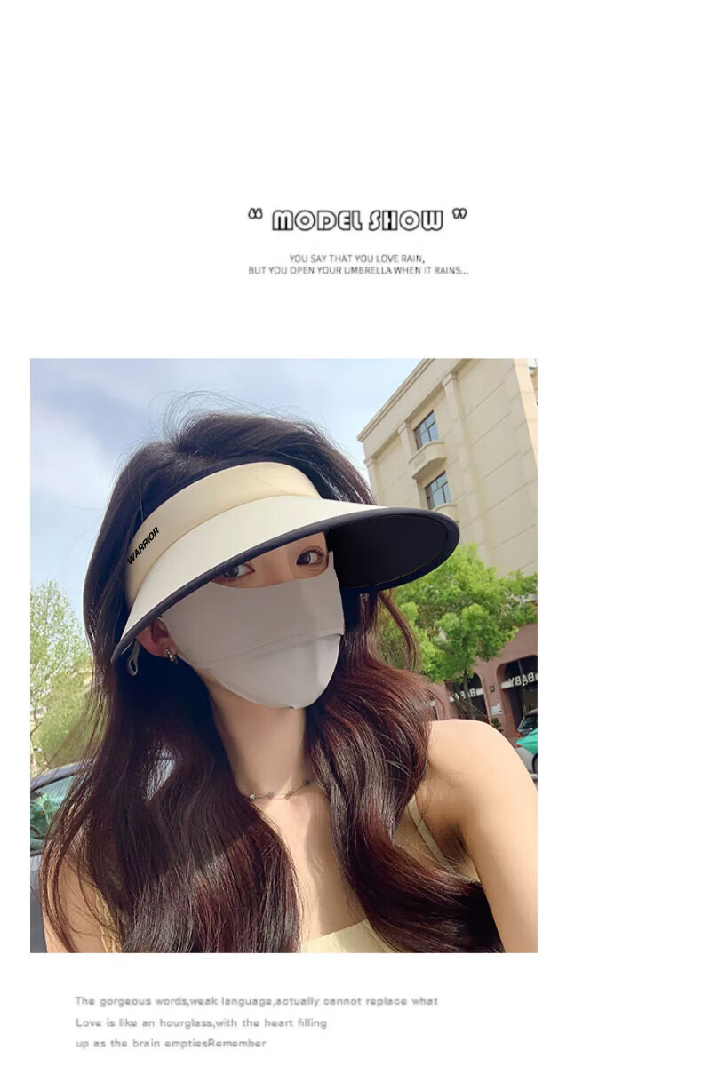 Huili Sun Hat for Women, UV Protection Summer Cap, Wide Brim Outdoor Breathable Hiking Hat for Men And Wome 5