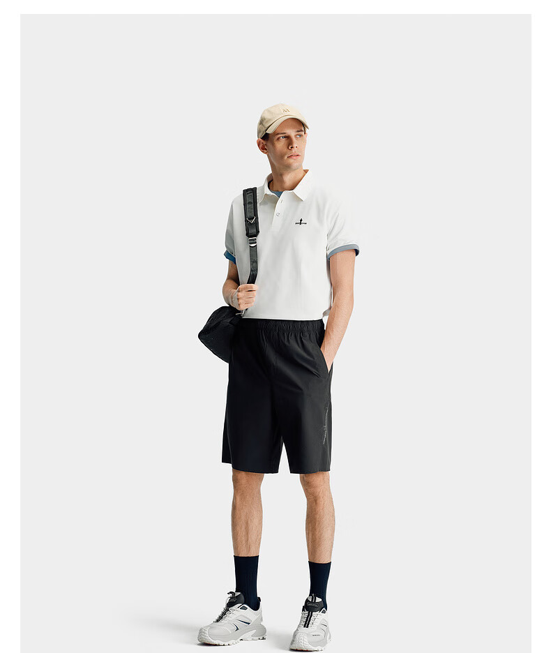 Biyinlefen [Sun Protection Quick-Dry] Summer Men's Casual Outdoor Simple Skin-Friendly Moisture-Wicking Loose Short-Sleeve Polo Shirt Top 12