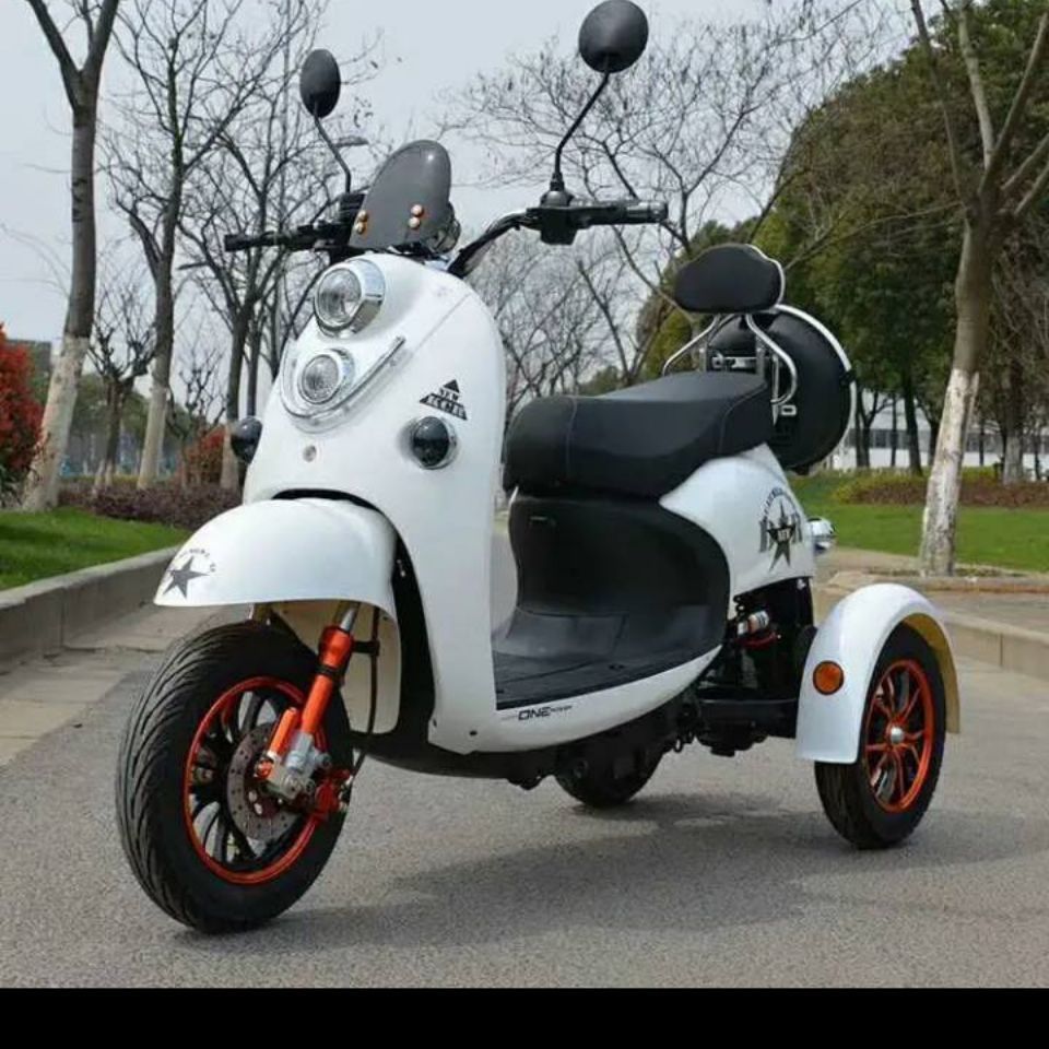 新品小龟王电动三轮车电瓶62v72v城镇代步款.