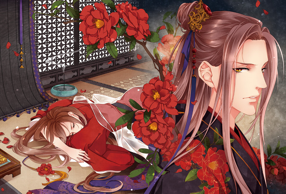 《太子》同名主题插画集 风弄原著/皇风编绘个人插画集风弄小说改编天