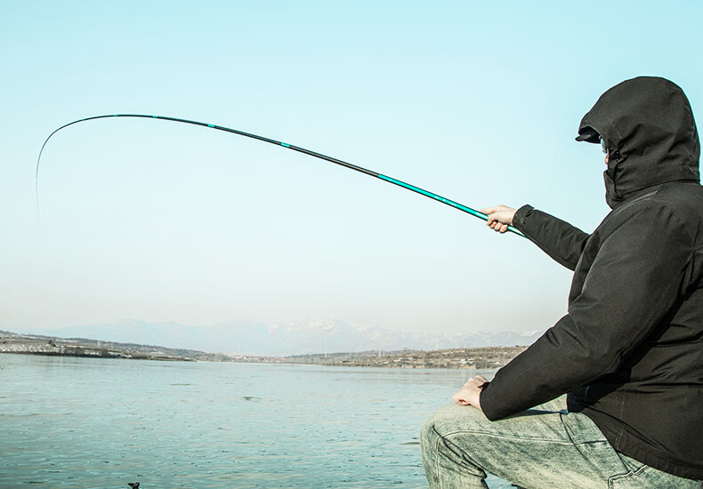 Grsaed Carbon Fiber Fishing Rod Lightweight Hand Rod Leisure Wild Fishing Pole Grsaed Crucian Stream Rod 6.3m 27