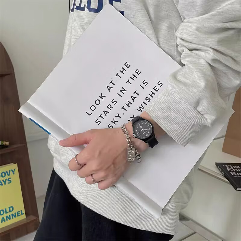 GEORGCOUNT Stylish College Style Women's Watch 2025 New Model Silent Waterproof Quartz Watch for High School and Middle School Students Exam Use 19