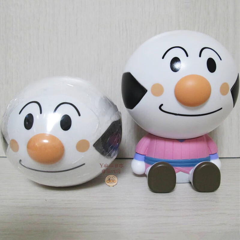 日本万代正版新品面包超人大头扭蛋摆件儿童公仔玩偶手办变形玩具
