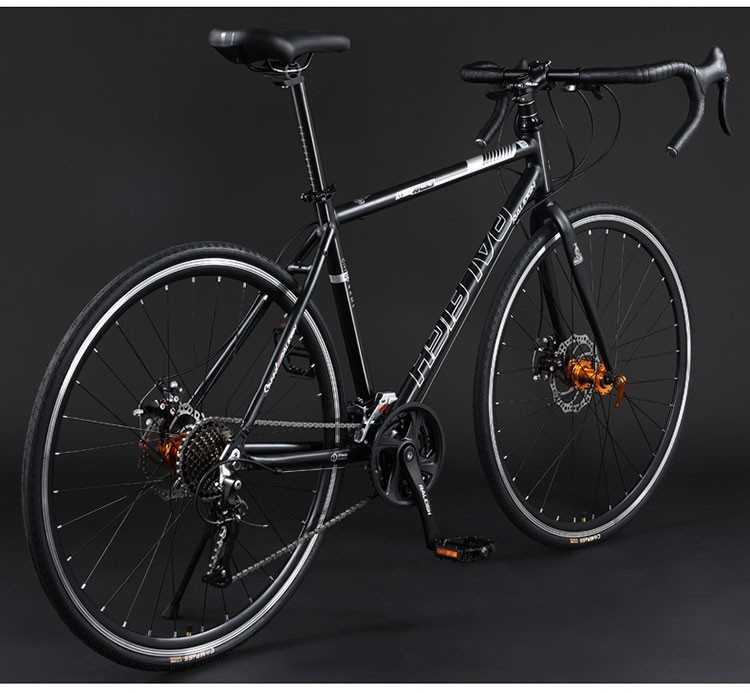 raleigh 铝合金公路自行车男女学生成人双碟刹碟刹禧玛诺变速轻便赛车