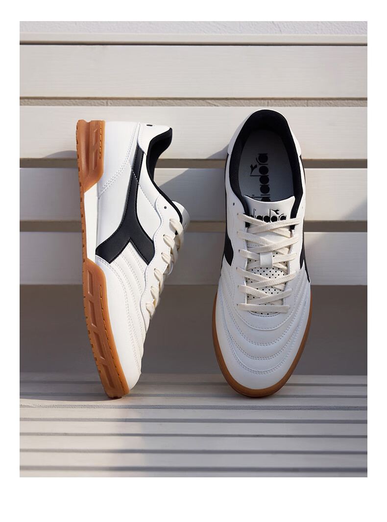 Diadora Casual Shoes for Men And Women, LOYAL Suggests Ordering Half Size Up, White/black, Size 37 7