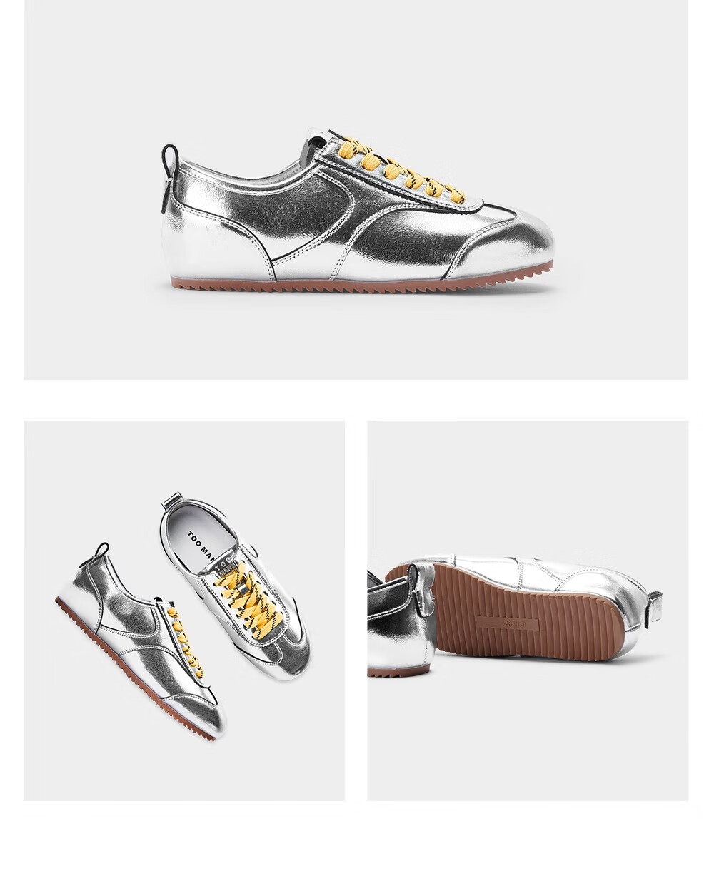 TOOMANYSHOES Celebrity Style Slip-On White Sneakers Sports Training Shoes Women Retro Casual Shoes Neon Street Red Size 38 17