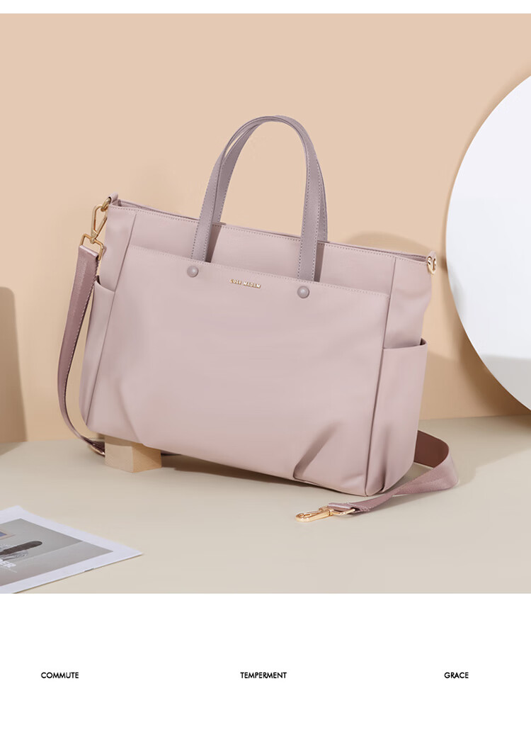 GOLF Laptop Bag for Women, 14/15.6 Inch Handheld Notebook Bag, Huawei Apple Business Briefcase, Shoulder Crossbody Bag 26