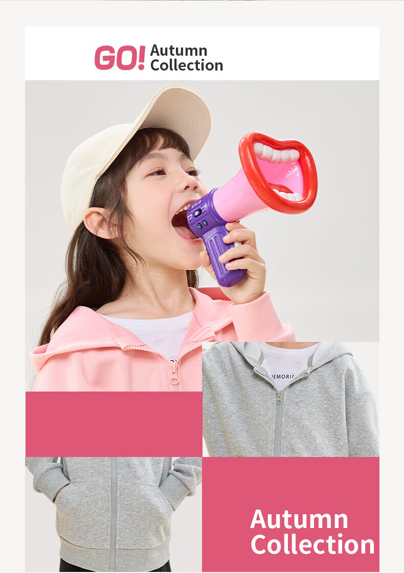 Baleno Girls' Outfit Set, Spring And Autumn 2026 New Style, Fashionable Hooded Cardigan for Girls, Children's Sportswear Two-Piece Set, Spring 3