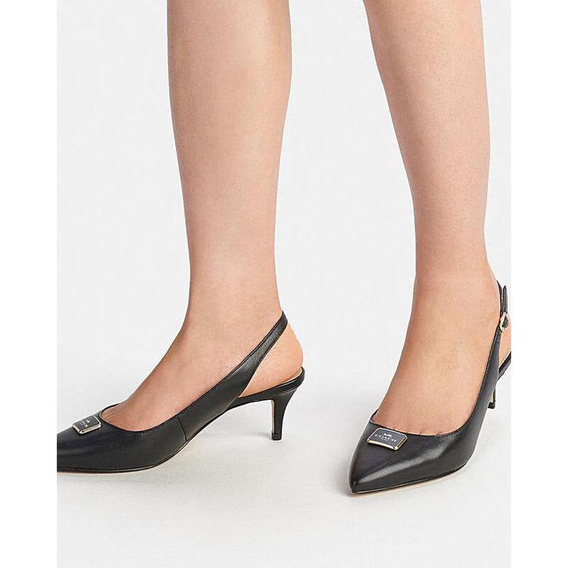 蔻驰(coach) 奢侈品女鞋 jillian露跟鞋女士时尚现代单鞋 舒适透气