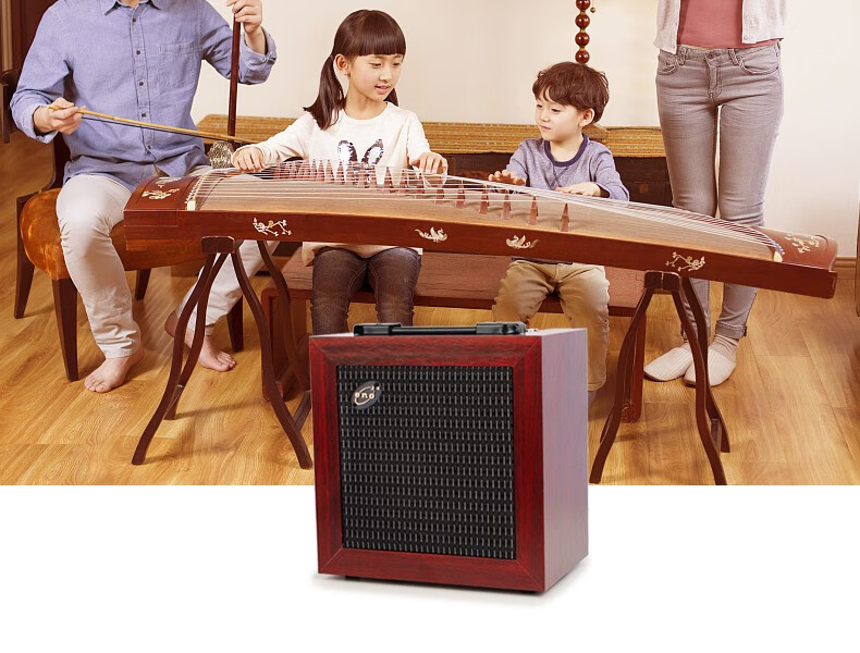 eno古筝拾音器发射接收器演出扩音器无线演奏系统50米音频传输器