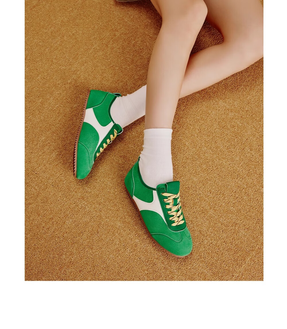 TOOMANYSHOES Celebrity Style Slip-On White Sneakers Sports Training Shoes Women Retro Casual Shoes Neon Street Red Size 38 10