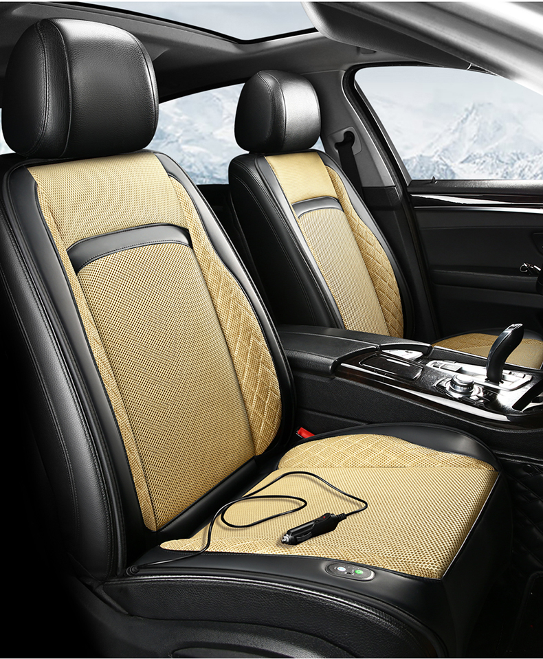 汽车通风坐垫夏季按摩座垫凉垫座椅垫冷风坐垫单片坐垫透气冰垫座椅