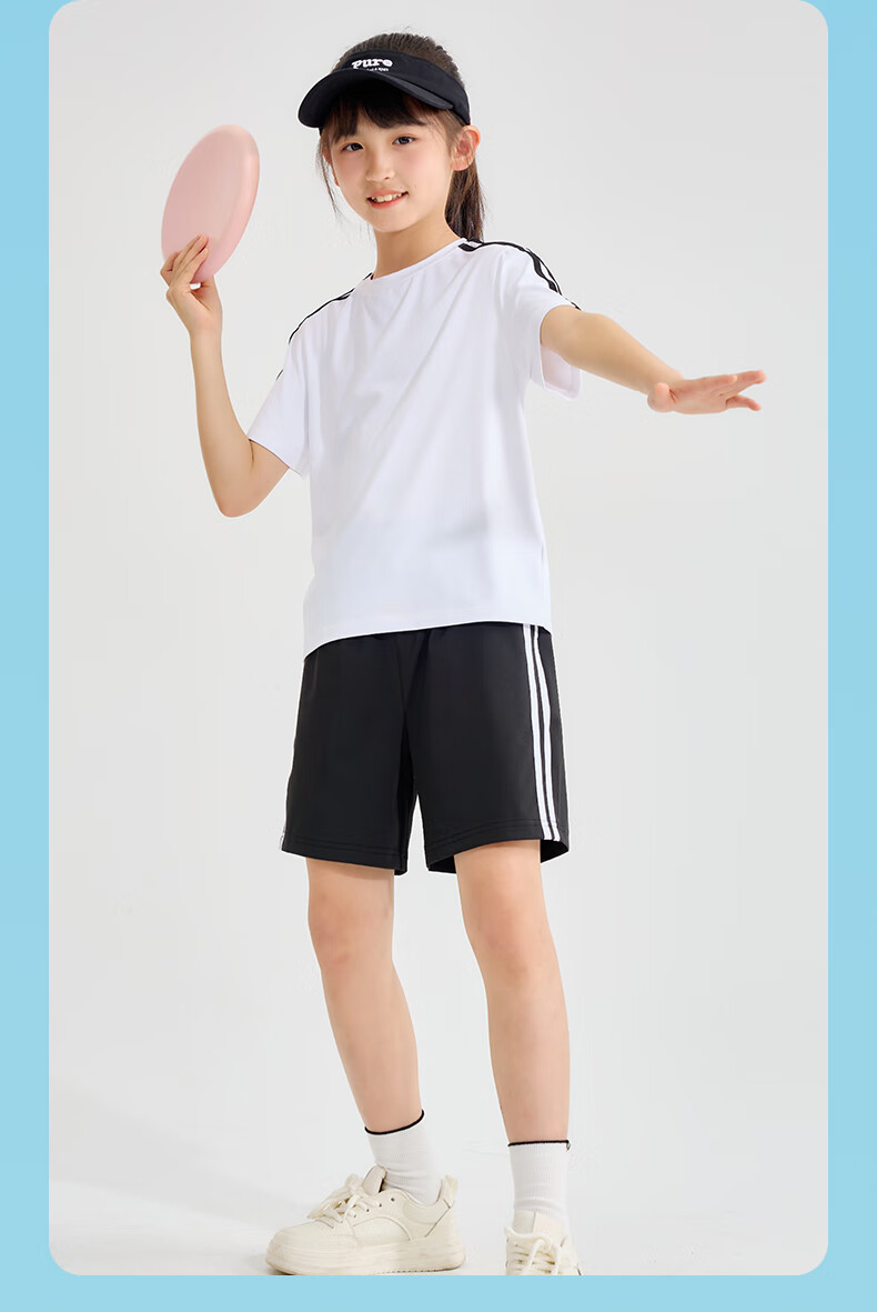 Jeanswest Boys' Summer Outfit Set, 2026 Children's Quick-Dry Short-Sleeve Shorts Two-Piece Set, Summer Boys' Sportswear, Thin Style 6