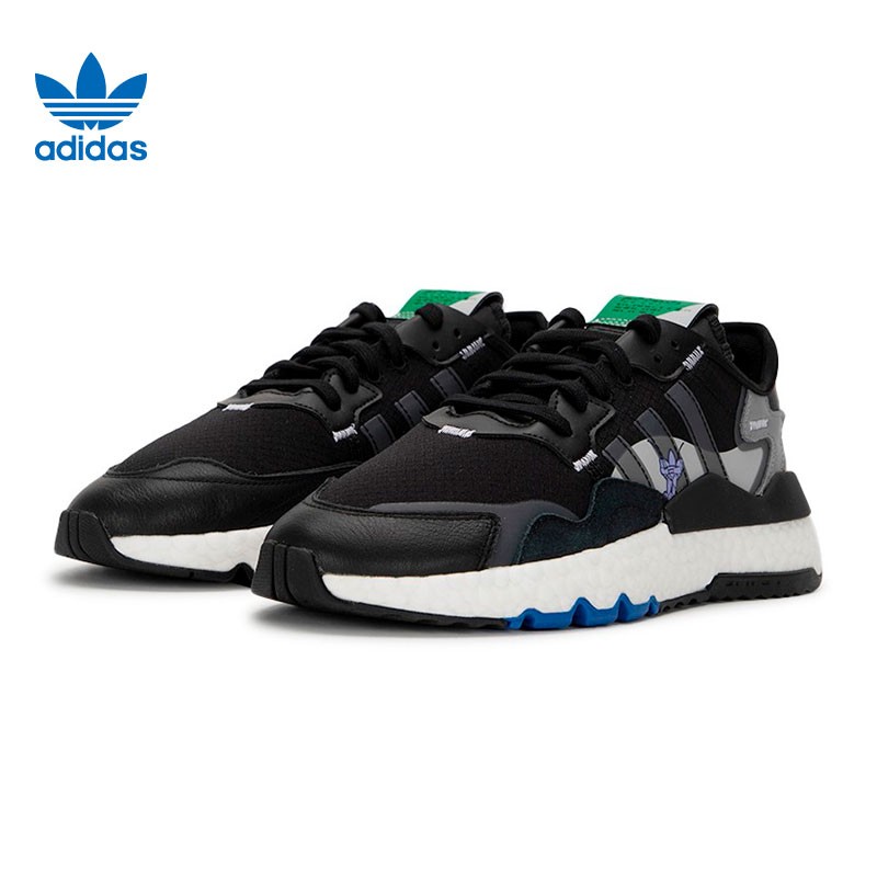 adidas阿迪达斯三叶草男鞋女鞋nitejogger男女同款运动休闲鞋跑步鞋h