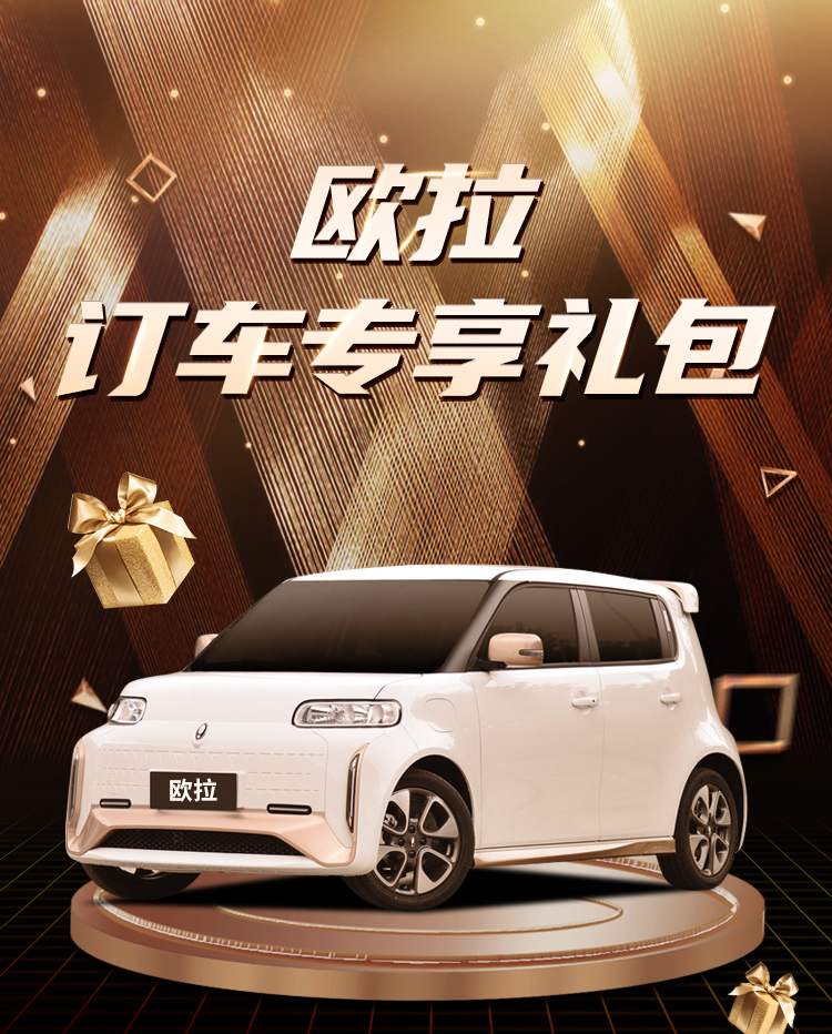 宜买车欧拉订车会员礼包店铺优惠券额外赠送汽车周边订金礼包好猫gt