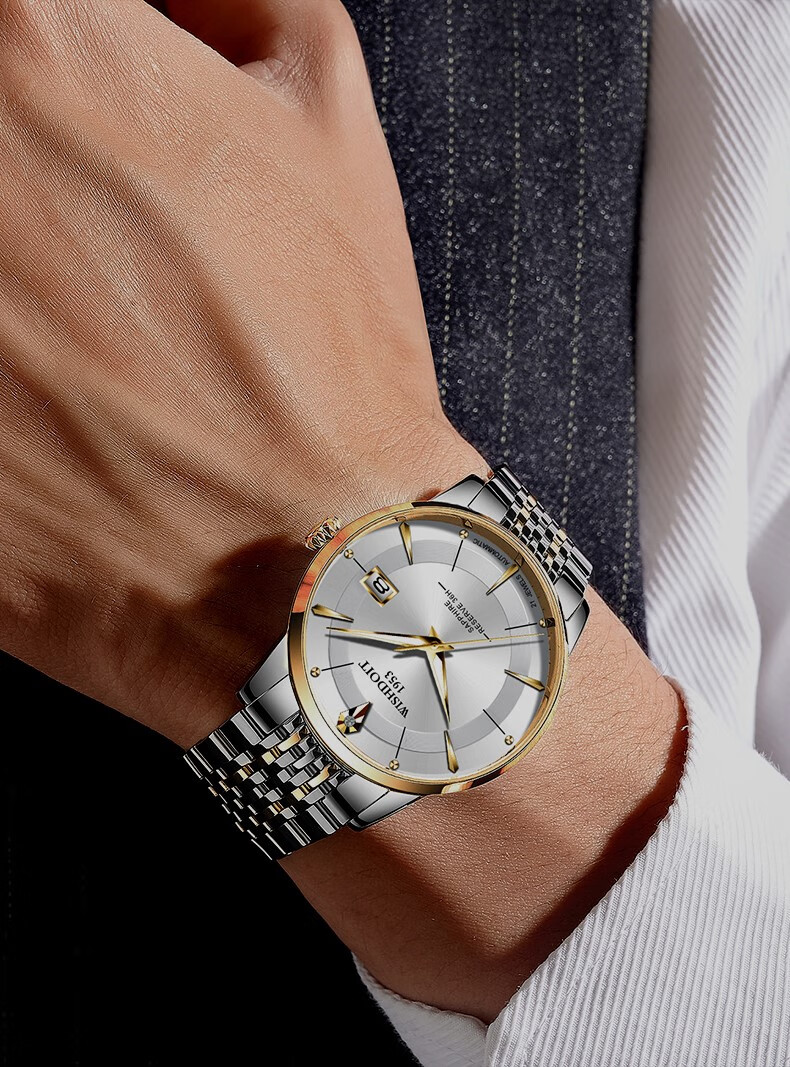 威思登手表 德国wishdoit威思登手表男士全自动机械表防水商务腕表男