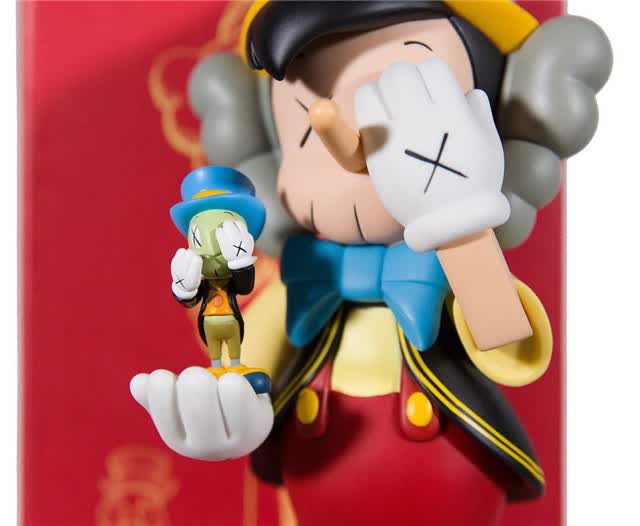 匹诺曹手办 mand kaws匹诺曹公仔限量手办玩偶玩具潮流桌面摆件送男