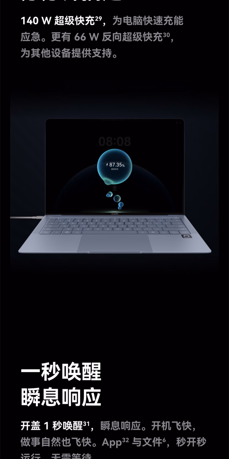 HUAWEI MateBook Pro 14.2英寸 32GB 1TB 宣白 标准版插图21