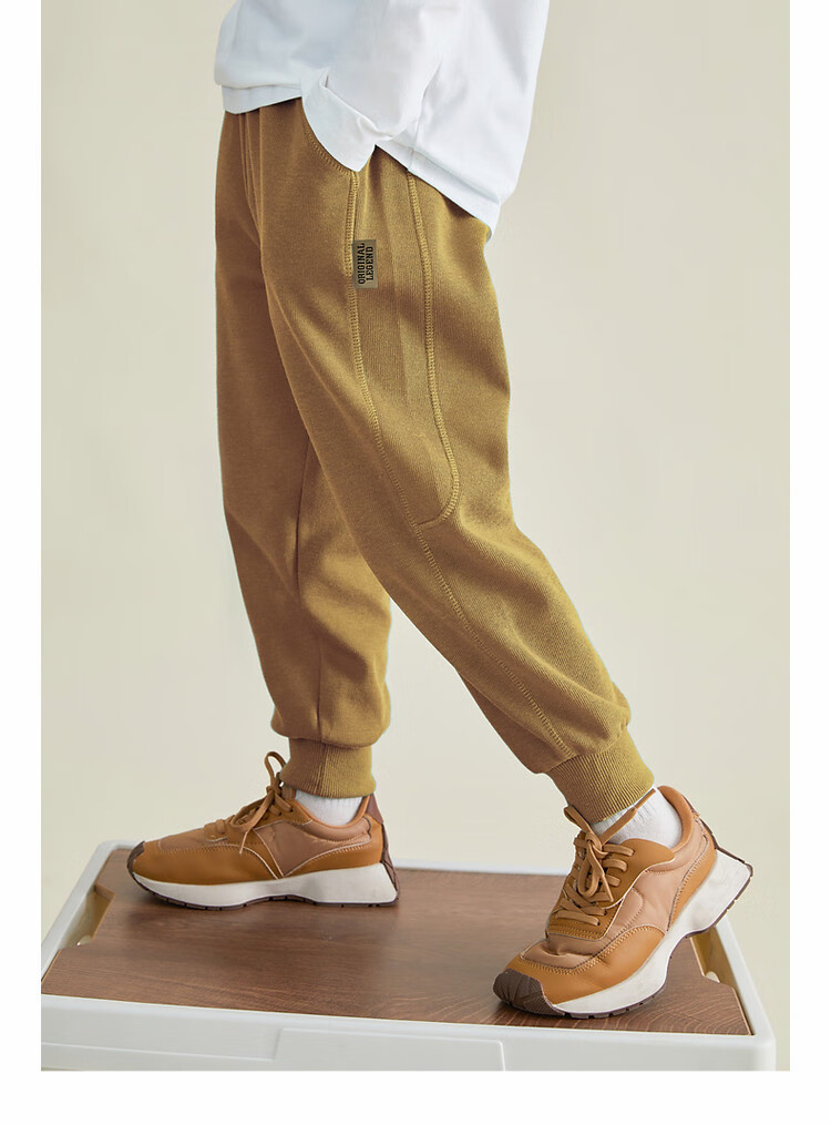 Duoduojia [Comfortable Fit] Children's Pants Spring And Autumn Style, Boys' Sweatpants | Fashionable Versatile Casual Joggers for Older Kids 15