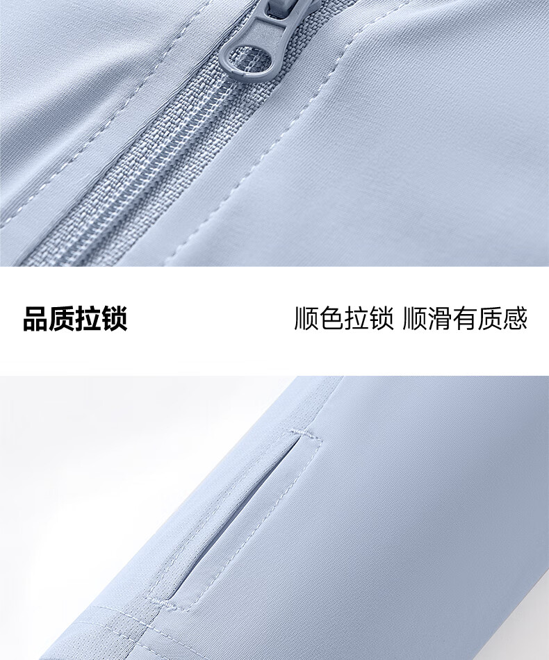 JEEP Men's Summer Quick-Dry Breathable Ice Silk Cooling Lightweight Hooded Sun Protection Jacket with Brim W Black M 4