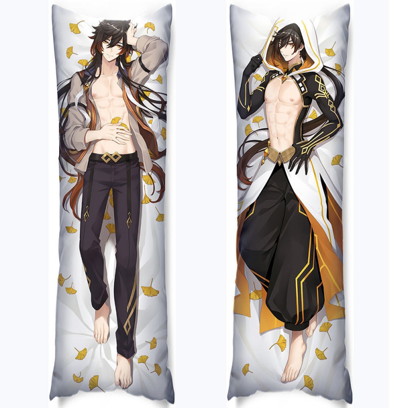 迪士尼disney原神抱枕等身魈达达利亚钟离胡桃甘雨动漫周边可定制长条