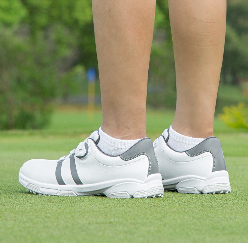 pgm 高尔夫男士球鞋休闲运动鞋旋钮鞋带防水防滑鞋子2022新品golf男鞋