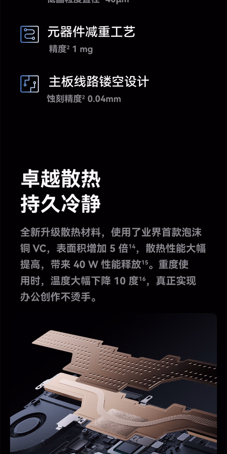 HUAWEI MateBook Pro 14.2英寸 32GB 1TB 宣白 标准版插图10