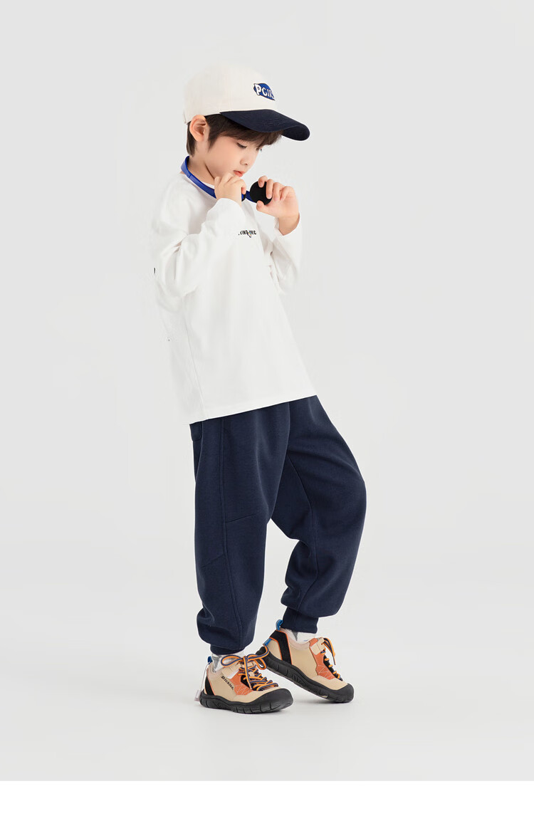 Duoduojia [Comfortable Outer Layer, Soft Inner Layer] Boys' Sweatpants, Spring And Autumn 2026, Loose Casual Children's Knitted Trousers 28