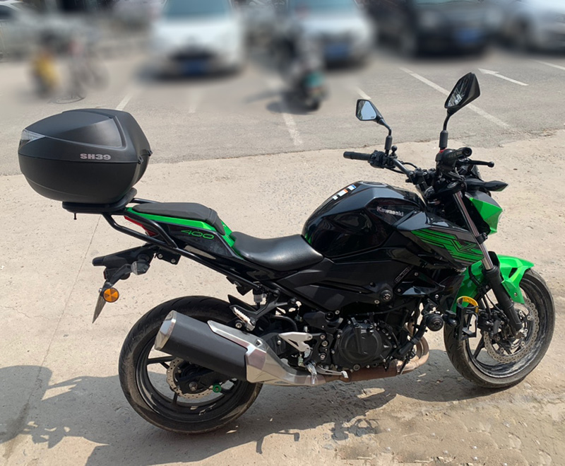 适用于ninja400川崎z400摩托车后货架后尾架尾箱架后衣架后扶手后扶手