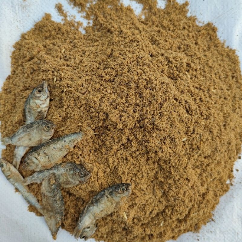 鱼骨粉鱼粉饲料国产鱼粉鸡鸭鹅狗猫猪饲料宠物添加饲料鱼用打窝oimg