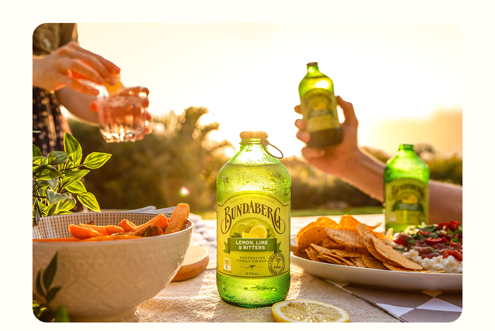 宾得宝bundabrg澳大利亚原装进口含气果味饮料375ml番石榴24整箱