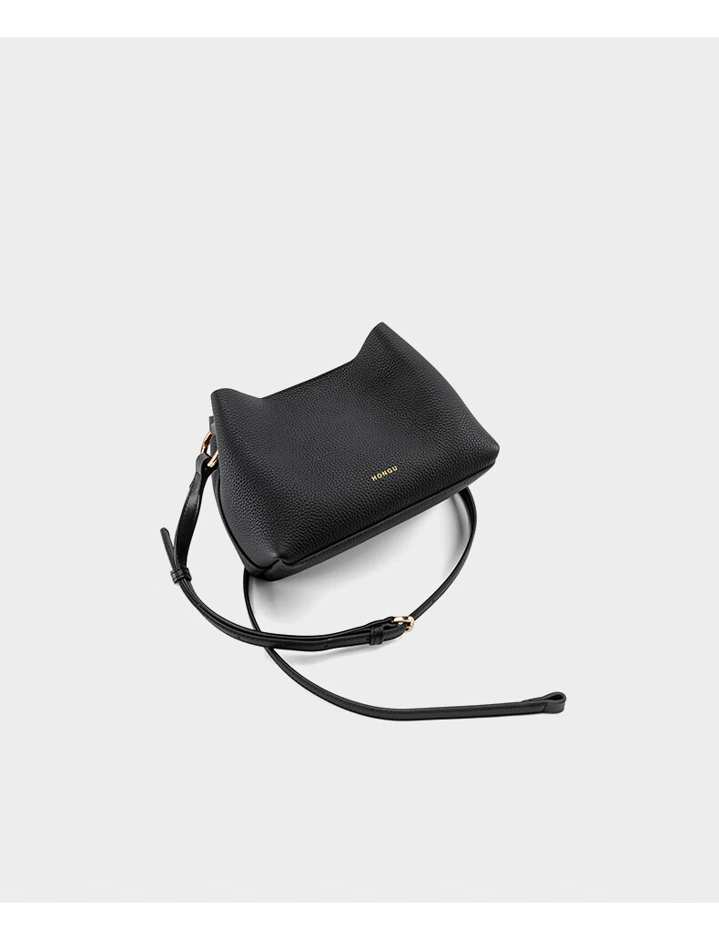 HONGU Women's Handbag, High-Quality Cowhide Leather Shoulder Tote Crossbody Bucket Bag, Ladies' Purse, Birthday Gift for Girlfriend 21