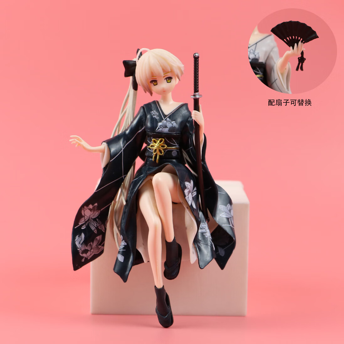 新品动漫手办缘之空穹妹模型和服穹语春日野穹手办二次元妹子机箱车载