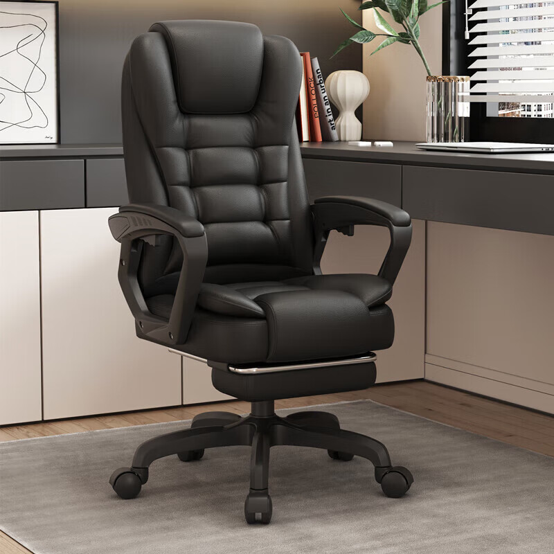 SGMW Computer Chair Home Office Chair Executive Chair High-End Home Chair with Footrest Nap Chair Ergonomic Swivel Chair 6