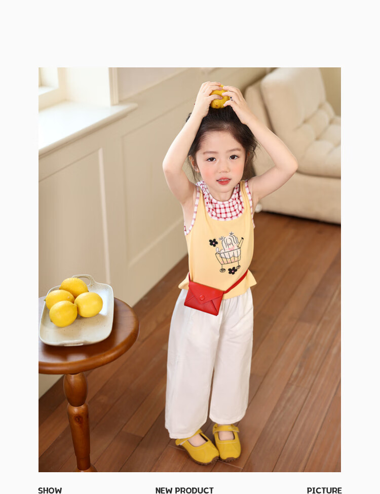 LUSON Children's Clothing, Baby Straight-Leg Pants for Girls, Quick-Dry Trousers, New Summer And Autumn Style, Casual Lightweight Pants for Girls 14