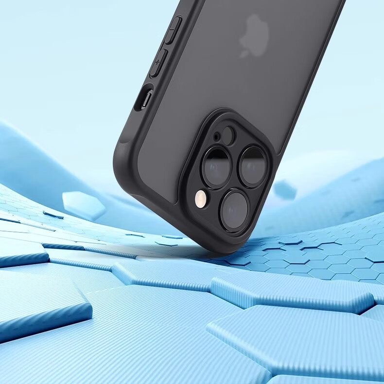 Чехол для iPhone 16 Pro Max DIVI, полупрозрачный, матовый, ультратонкий, противоударный, премиум