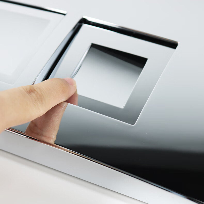 吉博力水箱面板delta21配件隐藏隐蔽入墙式水箱面板up182一代水箱