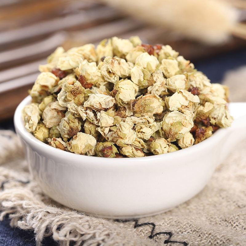 佗迎堂 中药材白梅花茶50克绿梅花干绿萼梅白梅花野生玫瑰花茶干 100