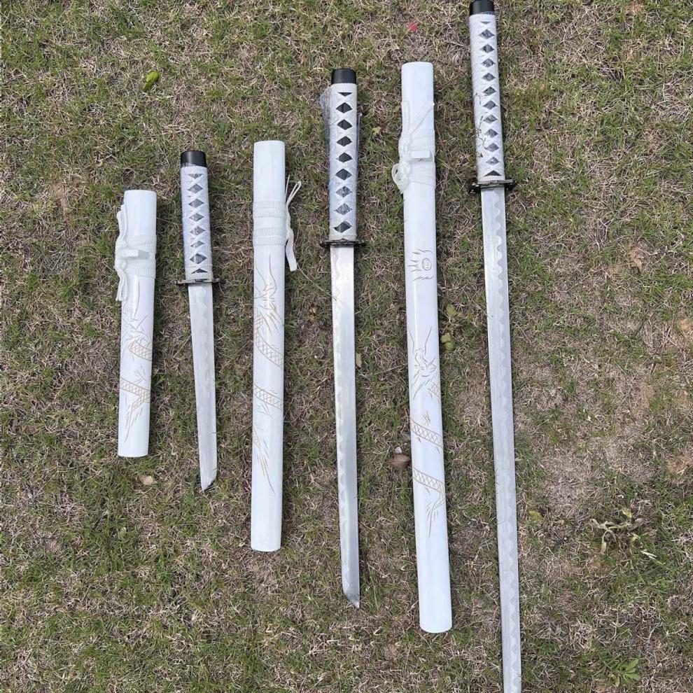 冷器户外长刀车载防身一体棍中刀户外防身宝剑刀具长款硬冷兵未开刃