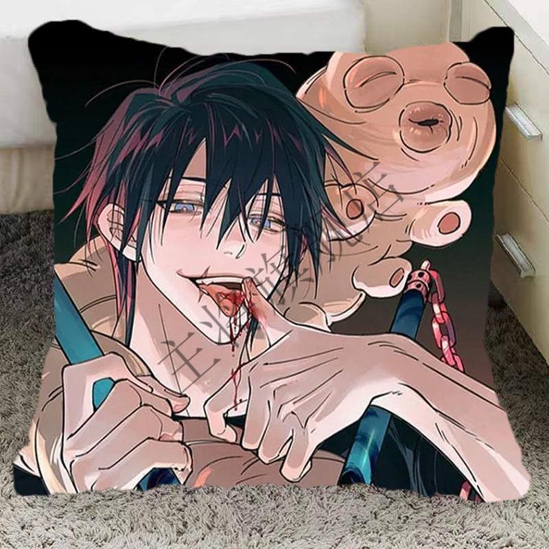 汇奥 咒术回战抱枕五条悟虎杖悠仁伏黑惠宿傩二次元动漫周边靠垫可