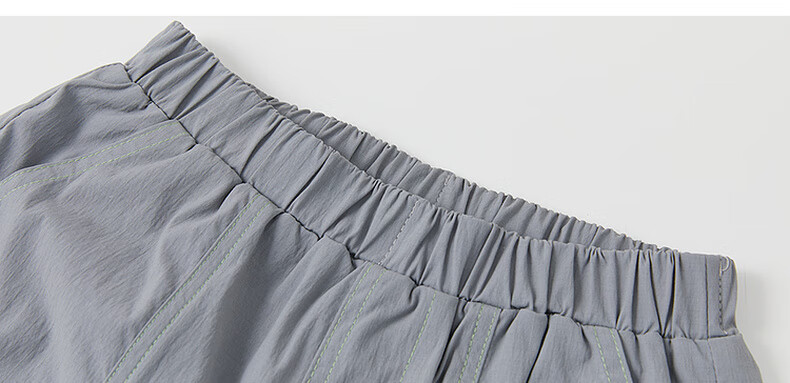 Papa PaPa Spring Children's Pants Boys' Pants Girls' Sports Pants Loose Fit Jogger Pants Three-Proof Casual Pants 13