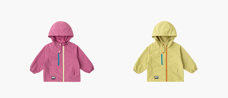 Dudu Kids [Three-Proof Softshell] Baby Three-Way Wear Autumn Boys' Outdoor Jacket Autumn Girls' Top Children's Fashion Pink 100 9