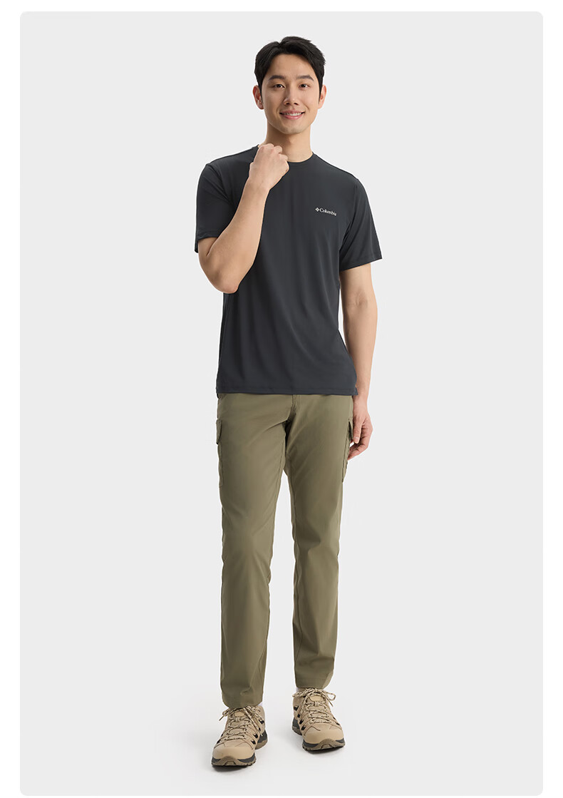 Columbia Outdoor, New Men's Moisture-Wicking Quick-Dry Sports Short-Sleeve T-Shirt, AE1671 8