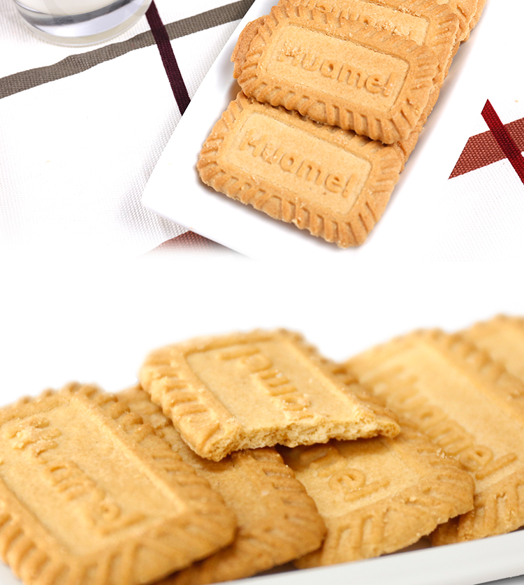 【华美华美酥性饼干】华美 牛乳味酥性饼干468g 早餐休闲零食糕点小吃