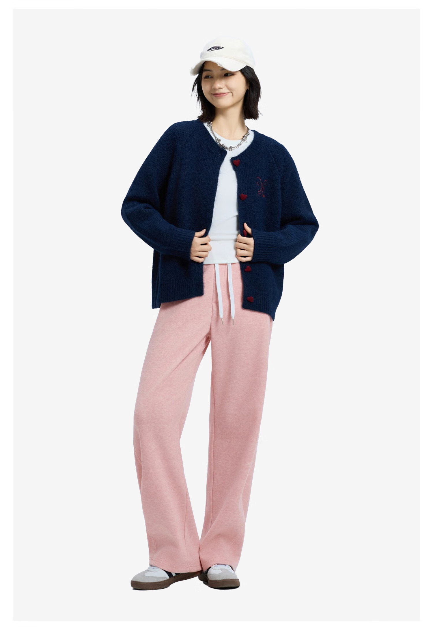 Meters Bonwe Women's Casual Pants 2025 Autumn New Soft Comfortable Skin-friendly Draped Wide-leg Trousers 7