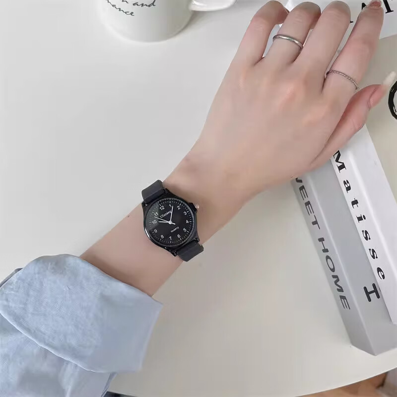 GEORGCOUNT Stylish College Style Women's Watch 2025 New Model Silent Waterproof Quartz Watch for High School and Middle School Students Exam Use 15