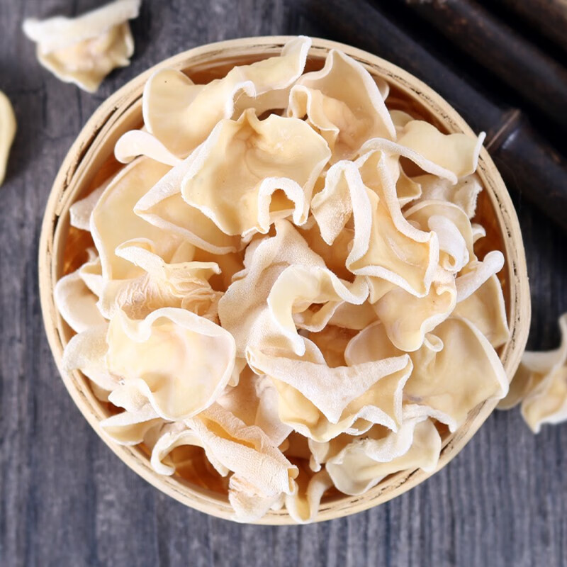 海鲜阁 福建土特产玉竹 竹耳 白玉竹耳 菌菇干货 送礼佳品 500g【图片